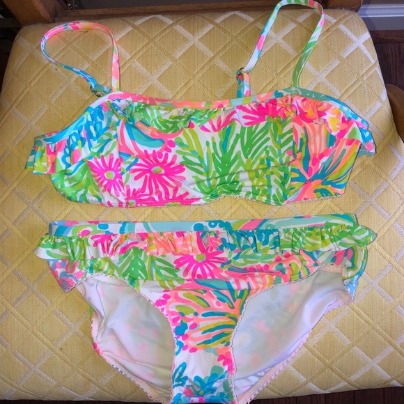 Lilly Pulitzer Other - Lilly Pulitzer Kids Bikini Set